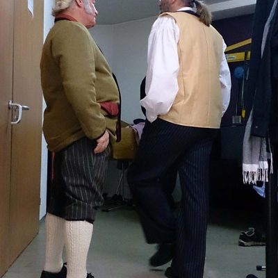 Hinter den Kulissen